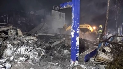 An explosion at a pharma plant, at Pashamylaram, in Sangareddy district, Telangana has killed over 40 people. (PTI) An explosion at a pharma plant, at Pashamylaram, in Sangareddy district, Telangana has killed over 40 people. (PTI)