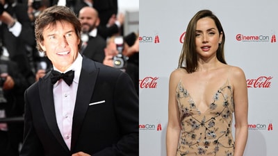Tom Cruise is reportedly wooing Ana de Armas with extravagant gestures, including a custom-made perfume and lavish outings. (AFP) Tom Cruise is reportedly wooing Ana de Armas with extravagant gestures, including a custom-made perfume and lavish outings. (AFP)