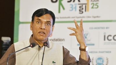 Union sports minister Mansukh Mandaviya. (PTI)