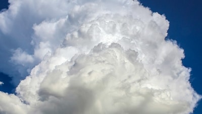 A massive cloud formation was seen near Atlanta's Truist Park. (UnSplash) A massive cloud formation was seen near Atlanta's Truist Park. (UnSplash)