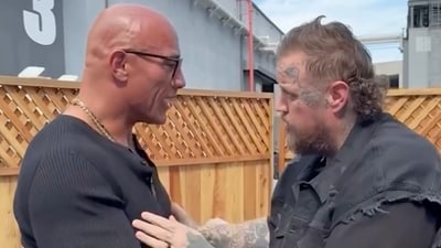The Rock met Jelly Roll in person for the first time after nearly 10 years of friendship (Instagram) The Rock met Jelly Roll in person for the first time after nearly 10 years of friendship (Instagram)