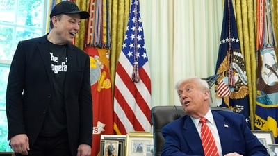 President Donald Trump speaks during a news conference with Elon Musk in the Oval Office of the White House, May 30, 2025. (AP) President Donald Trump speaks during a news conference with Elon Musk in the Oval Office of the White House, May 30, 2025. (AP)