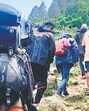 Char Dham yatris from Maharashtra trek to escape starvation Char Dham yatris from Maharashtra trek to escape starvation