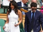 Priyanka Chopra and Nick Jonas arrive in the Royal Box at Centre Court during the Wimbledon Tennis Championships. AP/PTI(AP07_02_2025_000297A) Priyanka Chopra and Nick Jonas arrive in the Royal Box at Centre Court during the Wimbledon Tennis Championships. AP/PTI(AP07_02_2025_000297A)