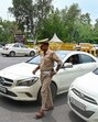 As part of the drive to seize old vehicles at the Noida-Delhi border, the traffic police on Tuesday carried out an enforcement drive to check end-of-life vehicles (ELVs). (Sunil Ghosh / Hindustan Times) As part of the drive to seize old vehicles at the Noida-Delhi border, the traffic police on Tuesday carried out an enforcement drive to check end-of-life vehicles (ELVs). (Sunil Ghosh / Hindustan Times)
