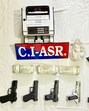 Eight pistols, including 9mm Glock, 1kg heroin and <span class='webrupee'>₹</span>2.9 lakh drug money recovered from the accused’s possession. (HT Photo) Eight pistols, including 9mm Glock, 1kg heroin and <span class='webrupee'>₹</span>2.9 lakh drug money recovered from the accused’s possession. (HT Photo)