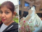 An Indian woman attending a wedding in China. An Indian woman attending a wedding in China.