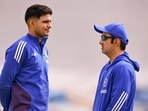 Indian captain Shubman Gill and coach Gautam Gambhir during a practice session ahead of the first Test cricket match against England Indian captain Shubman Gill and coach Gautam Gambhir during a practice session ahead of the first Test cricket match against England