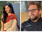Pakistani actor Mawra Hocane and former cricketer Shahid Afridi Pakistani actor Mawra Hocane and former cricketer Shahid Afridi