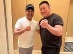Tarun posted a picture with Ma Dong-seok from Las Vegas, USA, which convinced fans he's in Spirit. 