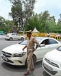 Traffic police carrying out the enforcement drive to check end-of-life vehicles (ELVs) vehicles entering Noida from Delhi at Chilla border on Tuesday. (sunil ghosh/ht photo) Traffic police carrying out the enforcement drive to check end-of-life vehicles (ELVs) vehicles entering Noida from Delhi at Chilla border on Tuesday. (sunil ghosh/ht photo)