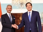 Indian External Affairs Minister Subrahmanyam Jaishankar met U.S. Secretary of State Marco Rubio at the meeting of the Indo-Pacific Quad at the State Department in Washington.