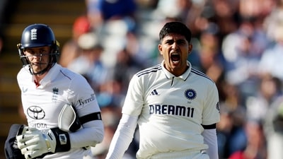 India's Shubman Gill celebrates his century during Day 1 of the 2nd test match against England, at Edgbaston (@BCCI X) India's Shubman Gill celebrates his century during Day 1 of the 2nd test match against England, at Edgbaston (@BCCI X)