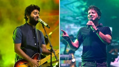 Arijit Singh and KK both lent their voices to the Aashiqui 2 soundtrack. Arijit Singh and KK both lent their voices to the Aashiqui 2 soundtrack.