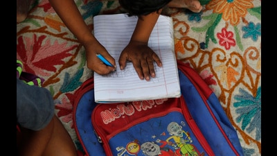 As per the detailed report, in Class 3, only 54% students from Chandigarh could add or subtract two-digit numbers or arrange numbers from 1 to 99 in ascending and descending order correctly. (AP) As per the detailed report, in Class 3, only 54% students from Chandigarh could add or subtract two-digit numbers or arrange numbers from 1 to 99 in ascending and descending order correctly. (AP)