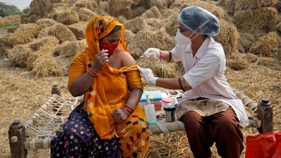 The Covid pandemic raised anxieties among people, and fueled theories about the vaccination too. (Reuters)