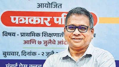 Deepak Pawar, a political science professor with the University of Mumbai. (HT Photo) Deepak Pawar, a political science professor with the University of Mumbai. (HT Photo)