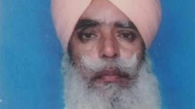Lakhwinder Singh, 55, one of the three members of a family injured in a Pakistani drone strike at Khai Pheme Ki village in Ferozepur district on May 9, succumbed to his injuries at Dayanand Medical College and Hospital in Ludhiana on Tuesday night. (HT file photo) Lakhwinder Singh, 55, one of the three members of a family injured in a Pakistani drone strike at Khai Pheme Ki village in Ferozepur district on May 9, succumbed to his injuries at Dayanand Medical College and Hospital in Ludhiana on Tuesday night. (HT file photo)