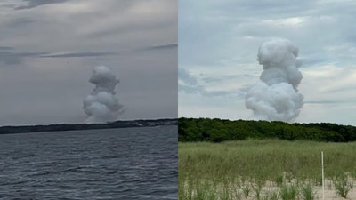 A massive explosion in Mashpee caused several injuries (X) A massive explosion in Mashpee caused several injuries (X)