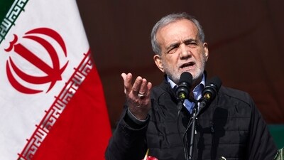The Vienna-based IAEA long has monitored Iran’s nuclear program. Masoud Pezeshkian ordered that the country suspend cooperation with the UN watchdog after the US's strikes on its nuclear sites. (AP) The Vienna-based IAEA long has monitored Iran’s nuclear program. Masoud Pezeshkian ordered that the country suspend cooperation with the UN watchdog after the US's strikes on its nuclear sites. (AP)