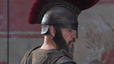 Matt Damon in The Odyssey, which is set for release next year in July. Matt Damon in The Odyssey, which is set for release next year in July.