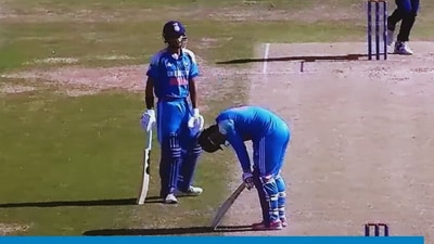 Vaibhav Suryavanshi after getting dismissed for 86 off 31 balls Vaibhav Suryavanshi after getting dismissed for 86 off 31 balls