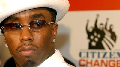 Diddy arrives at the annual Independence Day 'White Party' at the PlayStation 2 Estate in Bridgehampton, New York, July 4, 2004. (AP) Diddy arrives at the annual Independence Day 'White Party' at the PlayStation 2 Estate in Bridgehampton, New York, July 4, 2004. (AP)