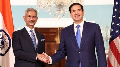 Indian External Affairs Minister Subrahmanyam Jaishankar met U.S. Secretary of State Marco Rubio at the meeting of the Indo-Pacific Quad at the State Department in Washington. (Reuters)