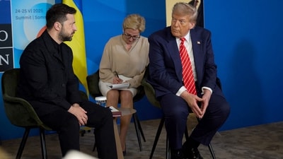 On Sunday, Ukraine said Russia fired a record 537 missiles and drones in “massive” overnight attacks. (AFP File) On Sunday, Ukraine said Russia fired a record 537 missiles and drones in “massive” overnight attacks. (AFP File)