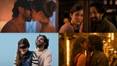 Vikrant Massey and Shanaya Kapoor in Aankhon Ki Gustaakhiyan Vikrant Massey and Shanaya Kapoor in Aankhon Ki Gustaakhiyan