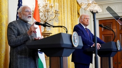 US President Donald Trump has said that the US is 'going to have a deal" with India with much less tariffs, allowing both nations to compete. (REUTERS)