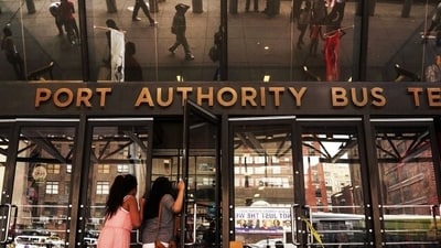 Port Authority Bus Terminal crash injures 14 people. Port Authority Bus Terminal crash injures 14 people.