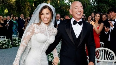 Lauren Sanchez and Jeff Bezos Lauren Sanchez and Jeff Bezos