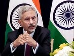 External Affairs Minister S Jaishankar speaks to the press, in Washington, D.C., on Wednesday. External Affairs Minister S Jaishankar speaks to the press, in Washington, D.C., on Wednesday.