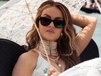 Natasha Poonawalla was seen at Jeff Bezos and Lauren Sanchez's wedding festivities in a stunning white dress. (Instagram/ Natasha Poonawalla) Natasha Poonawalla was seen at Jeff Bezos and Lauren Sanchez's wedding festivities in a stunning white dress. (Instagram/ Natasha Poonawalla)