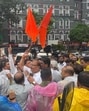 Shiv Sena (UBT) and MNS supporters on Wednesday protested against the BMC’s inability to inaugurate the Carnac Bridge, which has been ready since a week, for public use. Shiv Sena (UBT) and MNS supporters on Wednesday protested against the BMC’s inability to inaugurate the Carnac Bridge, which has been ready since a week, for public use.