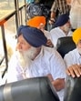 Sukhbir Singh Badal and other Akali leaders after being taken into custody in Mohali on Wednesday. (HT Photo) Sukhbir Singh Badal and other Akali leaders after being taken into custody in Mohali on Wednesday. (HT Photo)