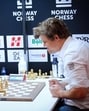 World champion D Gukesh vs Magnus Carlsen. (X)