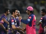 Gautam Gambhir, left, and Kumar Sangakkara during the IPL 2024 Gautam Gambhir, left, and Kumar Sangakkara during the IPL 2024