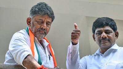 Speaking to reporters here, Suresh said, "I have a desire that he becomes CM, but the seat is not vacant now. What to do?" (ANI) Speaking to reporters here, Suresh said, "I have a desire that he becomes CM, but the seat is not vacant now. What to do?" (ANI)