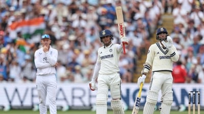 Shubman Gill smacked 269 runs off 387 balls, packed with 30 fours and three sixes, as India posted 587 in their first innings. It was also his maiden double ton and the highest score by an Indian in England. (AP) Shubman Gill smacked 269 runs off 387 balls, packed with 30 fours and three sixes, as India posted 587 in their first innings. It was also his maiden double ton and the highest score by an Indian in England. (AP)