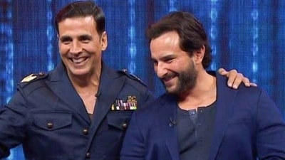 Akshay Kumar and Saif Ali Khan