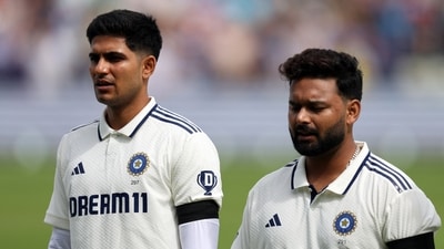 India's Shubman Gill and Rishabh Pant (Action Images via Reuters)