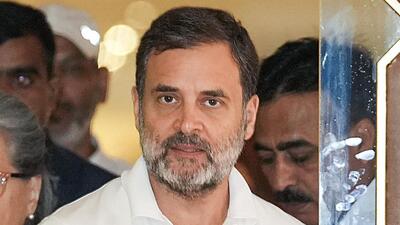 Congress leader Rahul Gandhi. (PTI)