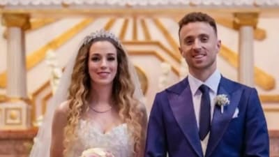 Diogo jota and Rute Cardoso had just walked down the aisle | Instagram, @diogoj_18 Diogo jota and Rute Cardoso had just walked down the aisle | Instagram, @diogoj_18