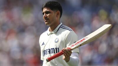 India captain Shubman Gill. (AP) India captain Shubman Gill. (AP)