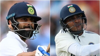 Shubman Gill (R) succeeded Virat Kohli as India's No.4 after the latter's Test retirement (Getty/Reuters) Shubman Gill (R) succeeded Virat Kohli as India's No.4 after the latter's Test retirement (Getty/Reuters)