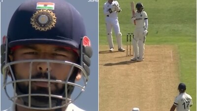Rishabh Pant cautions Shubman Gill (Instagram/Star Sports India) Rishabh Pant cautions Shubman Gill (Instagram/Star Sports India)