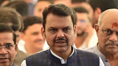 Mumbai, India - July 3, 2025:CM Devendra Fadnavis, during monsoon assembly session at Vidhan Bhavan in Mumbai, India, on Thursday, July 3, 2025. (Photo by Anshuman Poyrekar/ Hindustan Times) (Hindustan Times) Mumbai, India - July 3, 2025:CM Devendra Fadnavis, during monsoon assembly session at Vidhan Bhavan in Mumbai, India, on Thursday, July 3, 2025. (Photo by Anshuman Poyrekar/ Hindustan Times) (Hindustan Times)