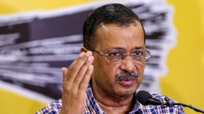 "…The INDIA bloc was only for the Lok Sabha polls. Now there is no alliance from our side,” Kejriwal said. (PTI)